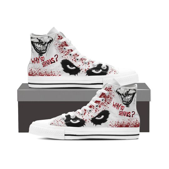 Discover Joker High Top Shoes, Custom Unisex Kids and Adult Shoes