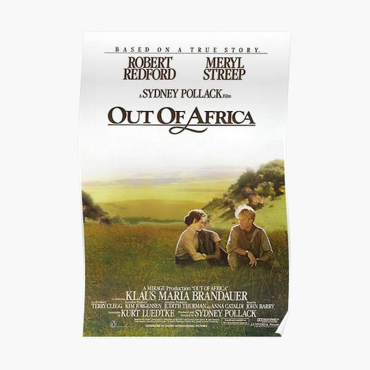 Discover Out of Africa Movie Poster Premium Matte Vertical Poster