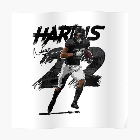 Discover Najee Harris Premium Matte Vertical Poster