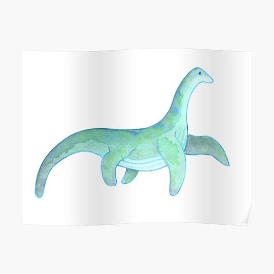 Discover Monster of Loch Ness , Nessie Premium Matte Vertical Poster