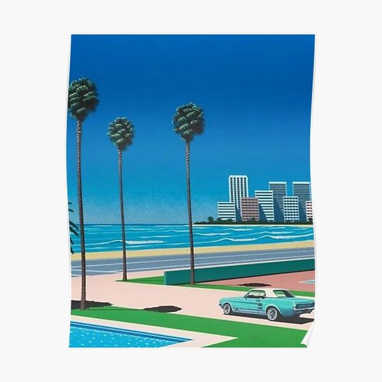 Discover hiroshi nagai original painting for sale Premium Matte Vertical Poster