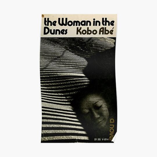 Discover Woman in the Dunes Premium Matte Vertical Poster