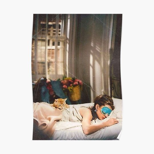 Discover Breakfast at Tiffany's 1961 Vintage #3 Premium Matte Vertical Poster