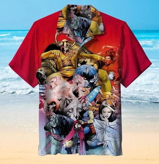 Discover Loki Vintage Hawaiian Shirt