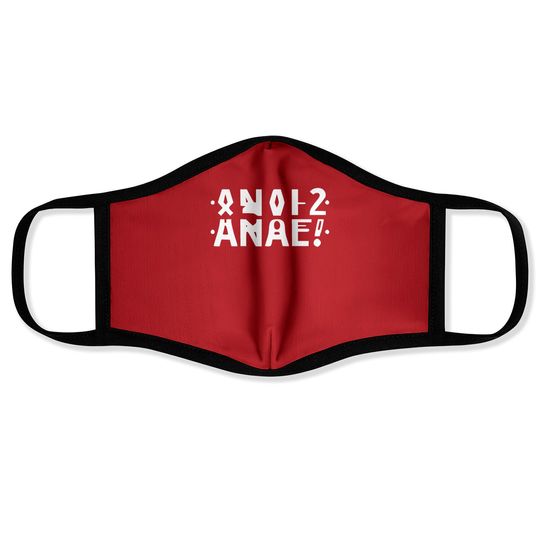 Discover Anal Hidden Message Face Masks