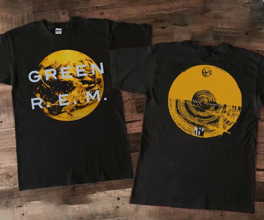 Discover Vtg 1989 R.E.M Green Tour Unisex T-Shirt