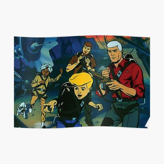 Discover Jonny's on a quest. Premium Matte Vertical Poster