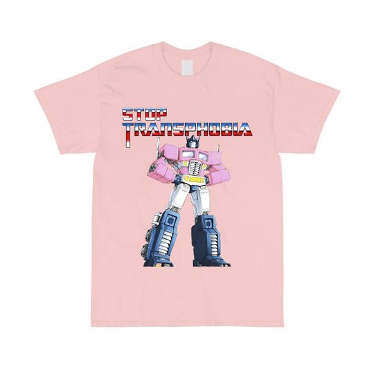 Discover Stop Transphobia Shirt, Stop Transphobia Pink T-shirt