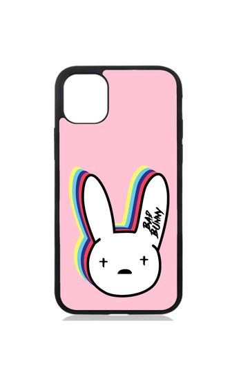 Discover Bad bunny / Pink iPhone case cover protector