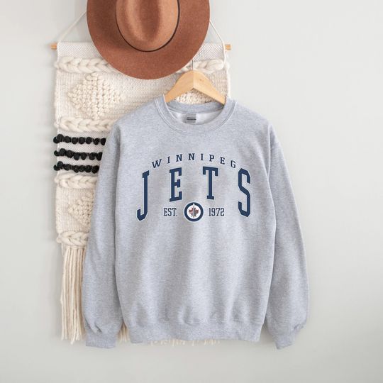 Discover Winnipeg Jets Sweatshirt, Hockey Vintage Sweatshirt