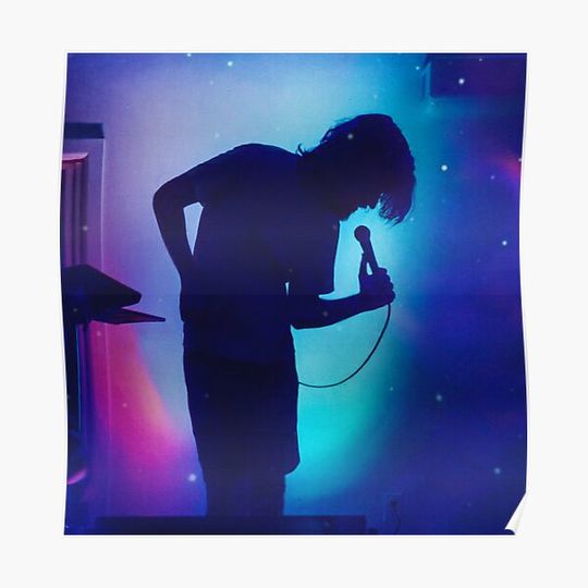 Discover Inside - Bo Burnham blue Premium Matte Vertical Poster