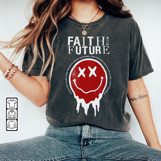 Discover Louis Tomlinson Music Shirt, Louis Tomlinson Smiley Shirt