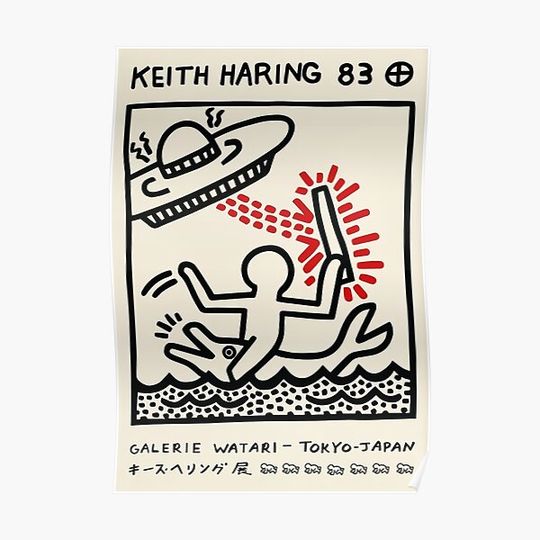 Discover Keith 83 tokyo Premium Matte Vertical Poster