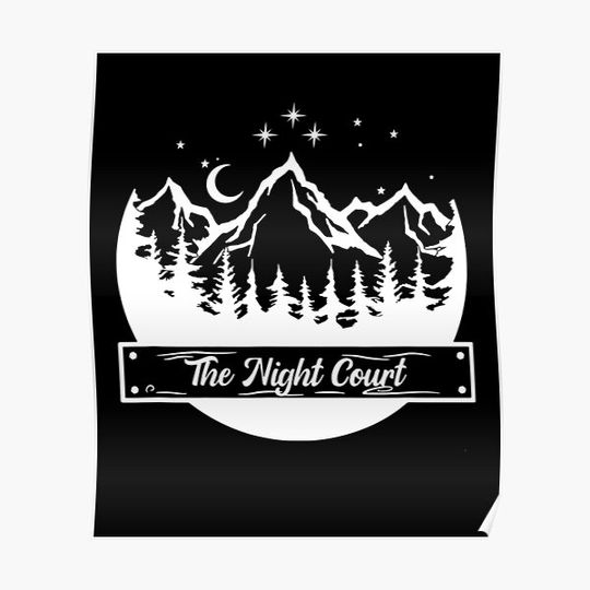 Discover Acotar Night court velaris city of starlight Premium Matte Vertical Poster