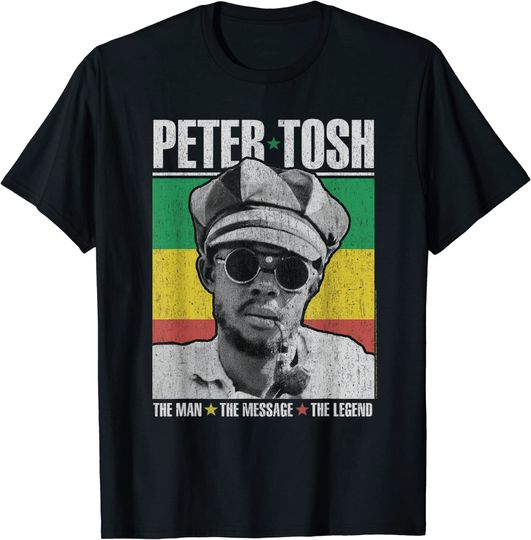 Discover Peter Tosh Sun Glasses T-Shirt