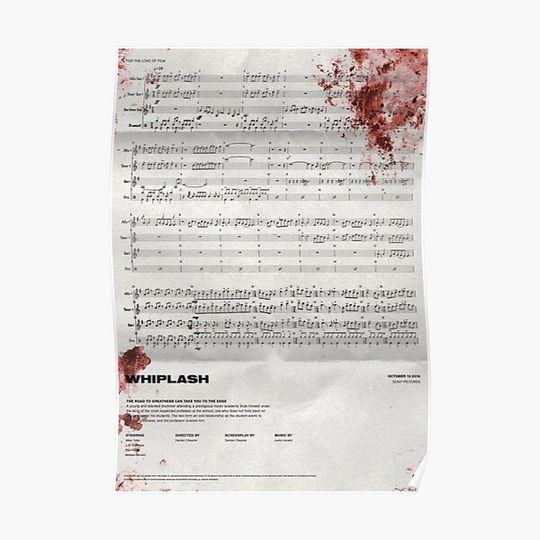 Discover whiplash creative alternative cover Premium Matte Vertical Poster