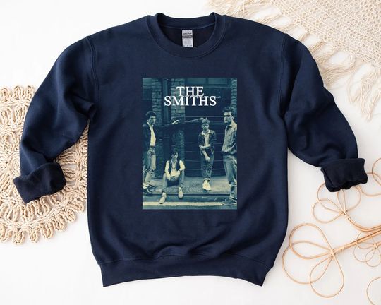 Discover The SMITHS Shirt, Rock Band Vintage Sweatshirt
