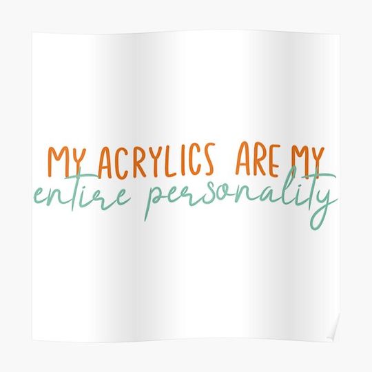Discover acrylics Premium Matte Vertical Poster