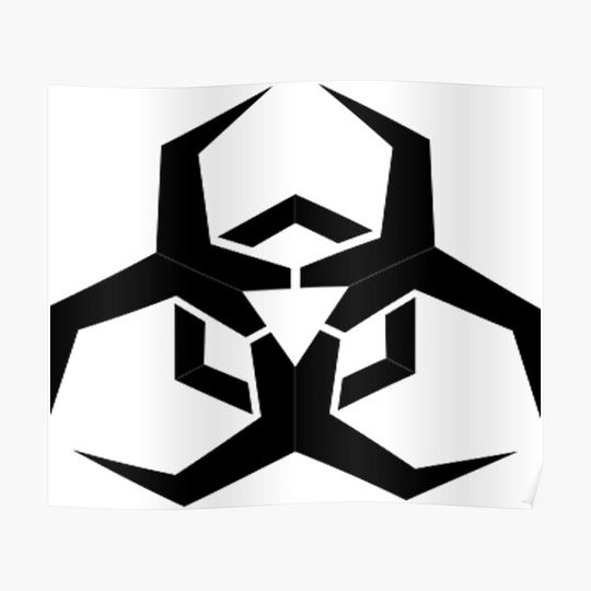 Discover Hazmat Symbol for All Items Premium Matte Vertical Poster