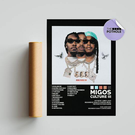 Discover Migos Poster / Culture III Poster