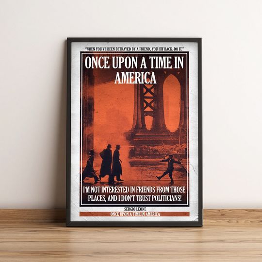 Discover Once Upon a Time in America Film Poster