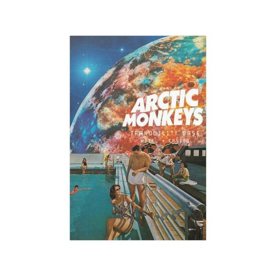 Discover ARCTIC MONKEYS 'Tranquility Base Hotel & Casino' Poster