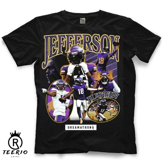 Discover Justin Jefferson Dreams Vintage  T-Shirt