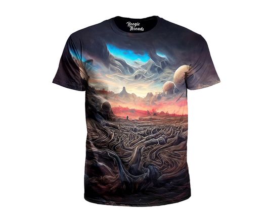 Discover Trippy T- Shirt - Graphic Art Tees - Festival Tee Shirts - EDM Clothing
