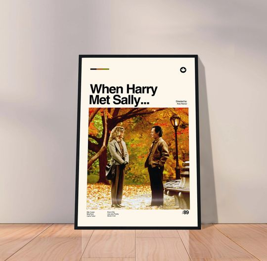 Discover When Harry Met Sally Vintage Poster Art