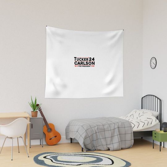 Discover Tucker Carlson 2024 For President Tapestry