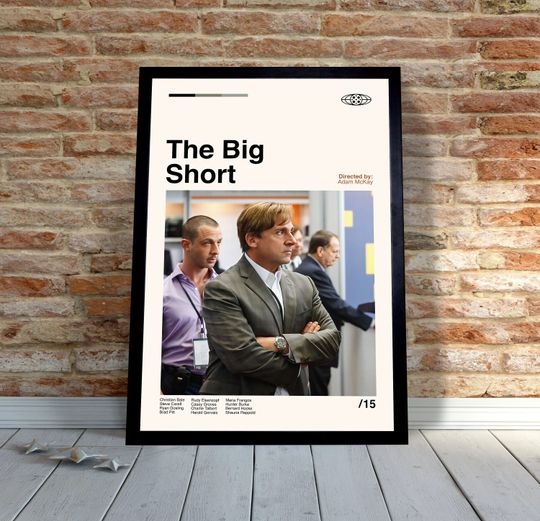 Discover The Big Short Poster - Adam McKay - Minimalist Poster