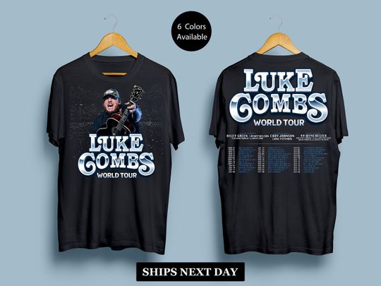 Discover Lukee Comb World Tour 2023 Unisex T-shirt