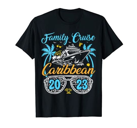 Discover Family Cruise Caribbean 2023 Summer Matching Vacation 2023 T-Shirt