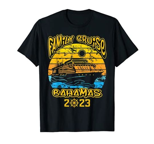 Discover Bahamas Family Cruise Vacation 2023 Bahamas Family Trip T-Shirt