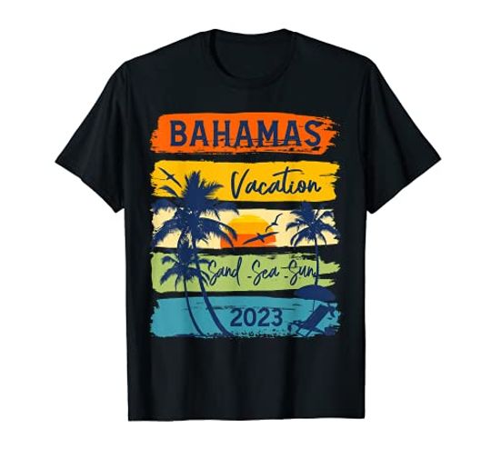 Discover Bahamas Caribe Vacation 2023 Family Group Summer T-Shirt
