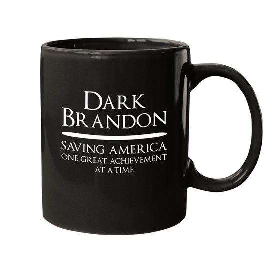 Discover Biden Dark Brandon Mugs, Dark Brandon Saving America Political Mugs