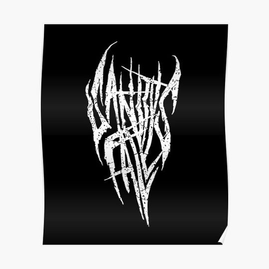Discover Sanitys falls, Sally face logo Premium Matte Vertical Poster