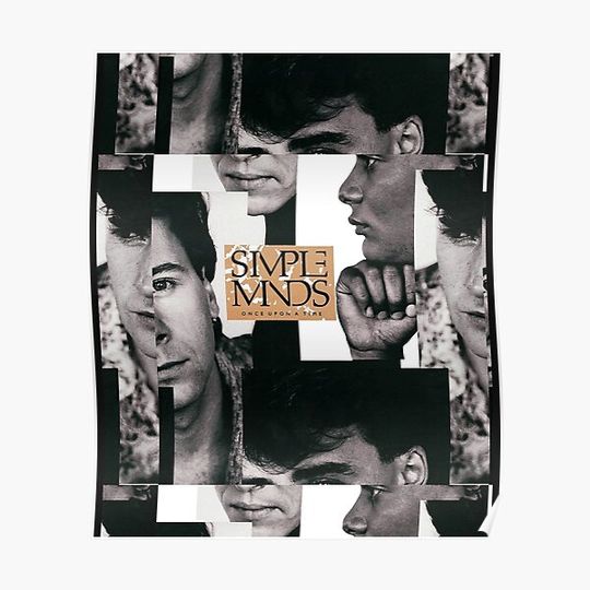 Discover Once upon a time (simple minds album) Premium Matte Vertical Poster