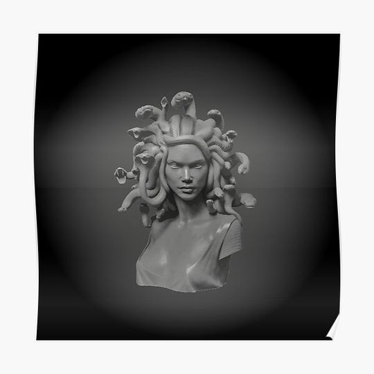 Discover Medusa Premium Matte Vertical Poster