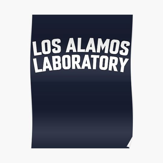 Discover Los Alamos Laboratory Premium Matte Vertical Poster
