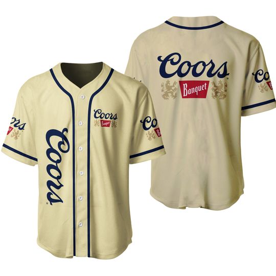 Discover CCOORS Banquet Baseball Jersey, Beer Lovers Shirt