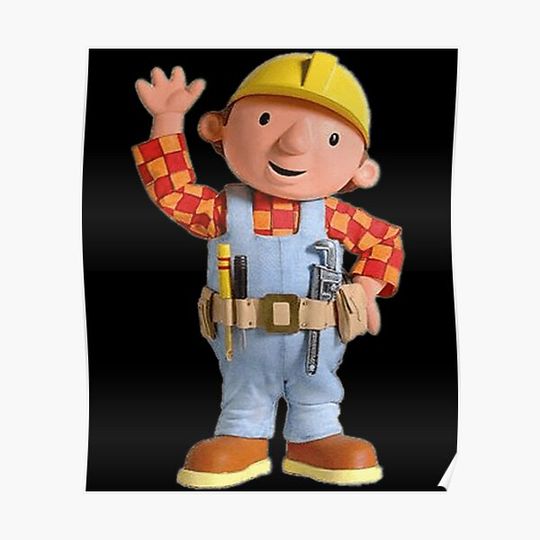 Discover Bob the Builder Classic . Premium Matte Vertical Poster