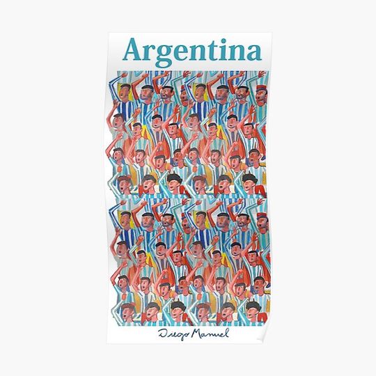 Discover Argentina! Argentina! Premium Matte Vertical Poster