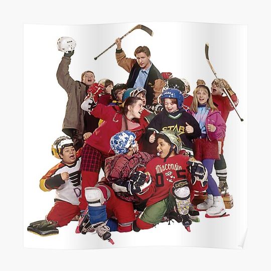 Discover The Mighty Ducks Premium Matte Vertical Poster
