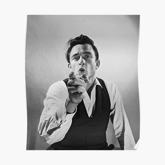 Discover johnny cash Art Premium Matte Vertical Poster