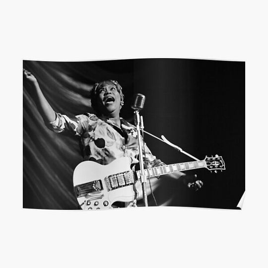 Discover Sister Rosetta Tharpe - Black Culture - Black History Premium Matte Vertical Poster