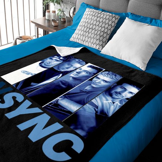 Discover NSYNC Felling Blue Baby Blankets Fully Licensed