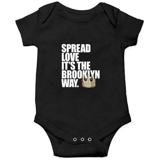 Discover Spread Love It's The Brooklyn Way. Unisex Ultra Cotton Onesies