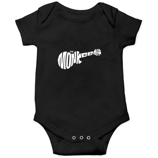 Discover The Monkees Guitar Logo Onesies