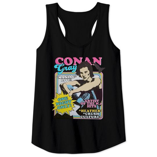 Discover Conan Gray Tank Tops, Vintage Conan Gray Tank Tops
